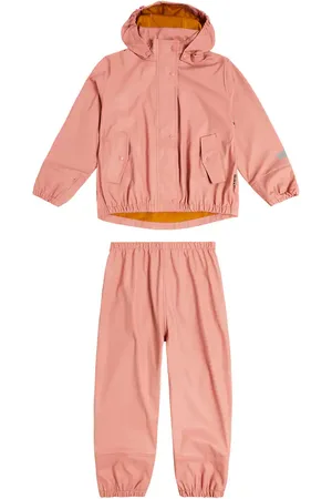 Molo Zet raincoat and pants set
