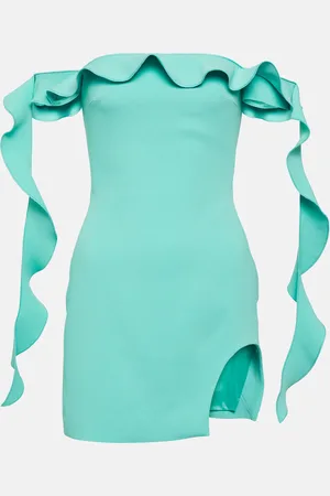 DAVID KOMA Ruffled minidress