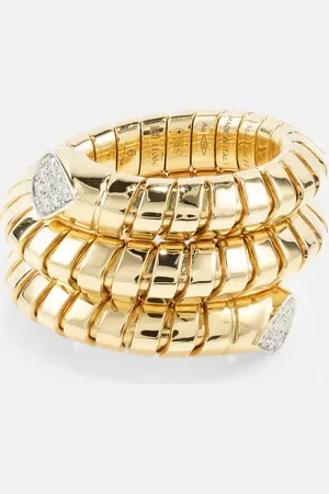 Marina B Trisola 18kt ring with diamonds