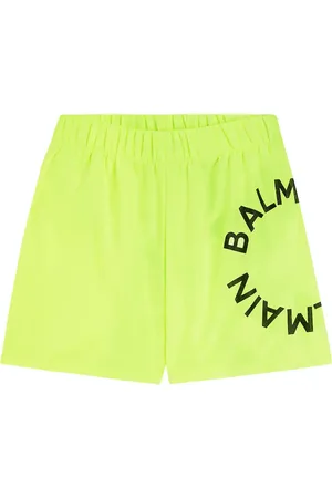 Balmain Logo swim trunks