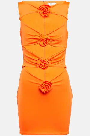 GIUSEPPE DI MORABITO Corsage cutout crÃªpe minidress