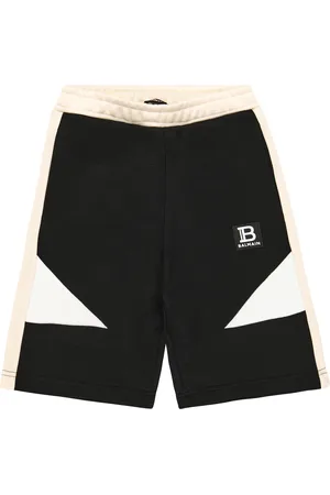 Balmain Cotton-blend jersey shorts