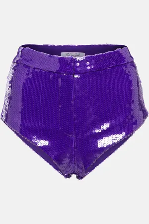 LAQUAN SMITH Sequined shorts