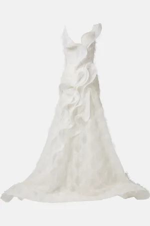 MATICEVSKI Enamour ruffled silk-blend gown