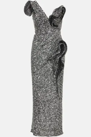 MATICEVSKI Spellbind embellished strapless gown
