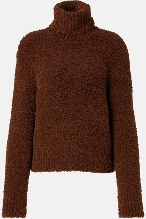 Self-Portrait Wool-blend turtleneck sweater