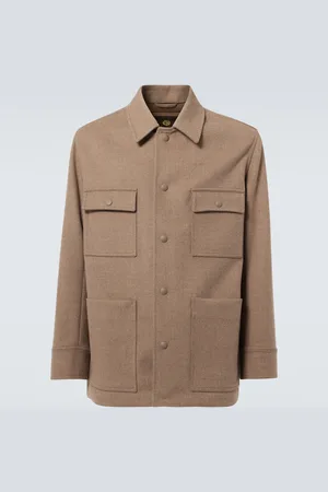 Loro Piana Darcy virgin wool overshirt