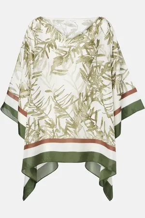 Brunello Cucinelli Printed silk kaftan