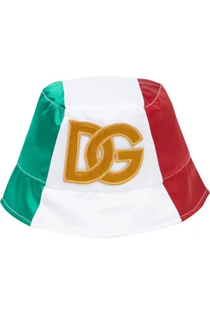 Dolce & Gabbana DG satin bucket hat