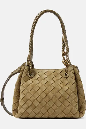 Bottega Veneta Parachute Small suede shoulder bag