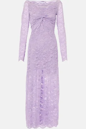 Paco rabanne Lavender lace gown