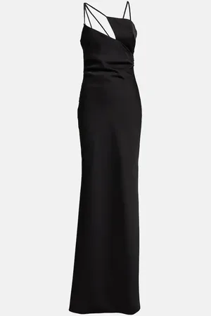 The Attico Melva asymmetric maxi dress