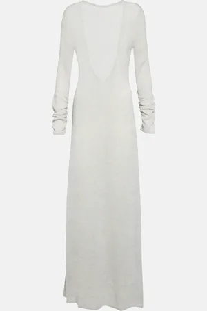 MAGDA BUTRYM Alpaca-blend maxi dress