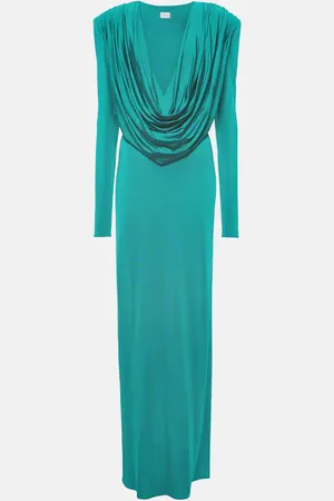 MAGDA BUTRYM Draped jersey maxi dress