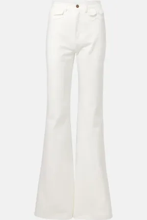 Chloé ChloÃ© High-rise flared jeans