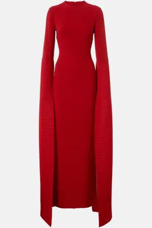 Solace Naomi crÃªpe gown