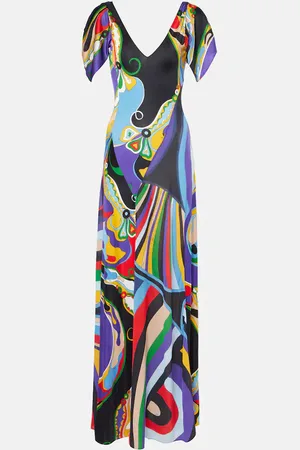 Puccini Orchidee and Iride jersey gown