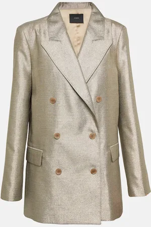 Joseph Chapone metallic oversized blazer