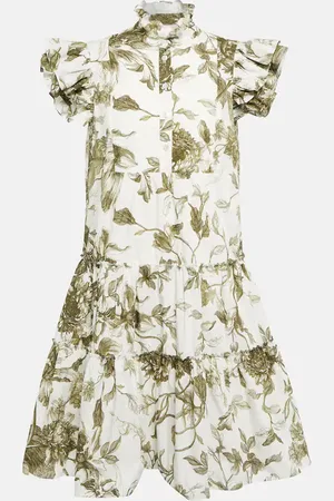 Erdem Pomona printed cotton minidress