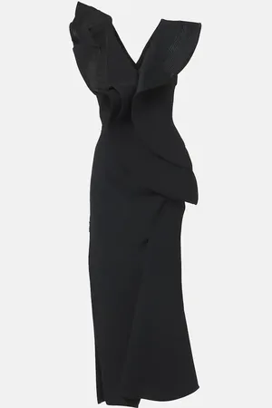 MATICEVSKI Revive Wave crÃªpe gown