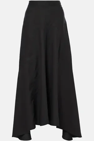 Marant Etoile Alona asymmetric midi skirt