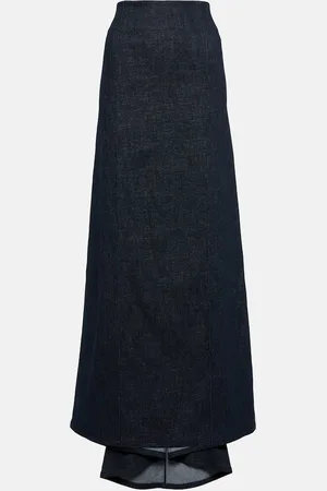 Brunello Cucinelli Cotton-blend maxi skirt