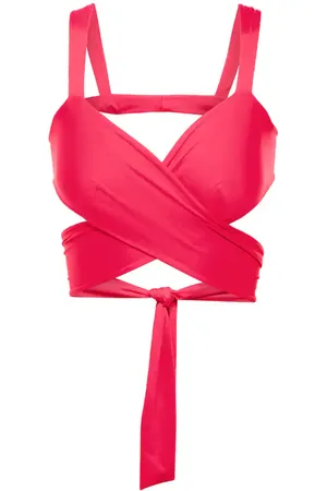 MAGDA BUTRYM Wrap-tie bikini top