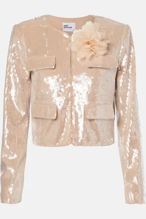 Self-Portrait Sequined jacket