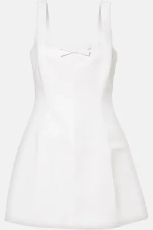 Markarian Corinne silk faille minidress