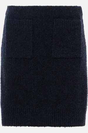 Bottega Veneta BouclÃ© midi skirt