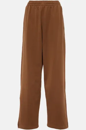 WARDROBE.NYC X Hailey Bieber cotton jersey track pants