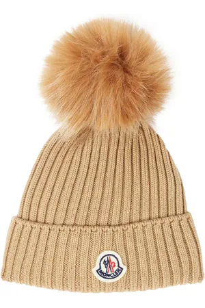 Moncler Logo virgin wool beanie