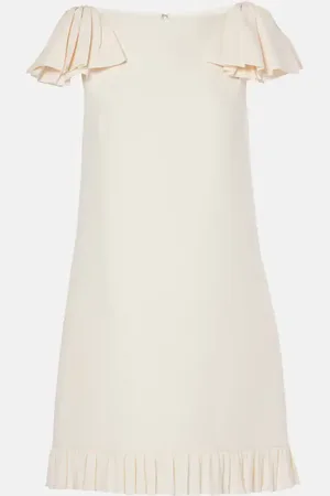 VALENTINO Crepe Couture minidress