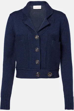 VALENTINO Wool and cotton cardigan