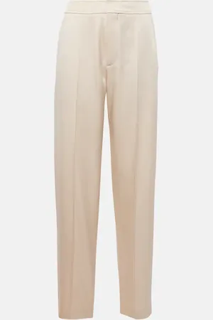 Brunello Cucinelli High-rise tapered pants