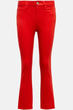 Frame Le Crop Mini Boot high-rise jeans