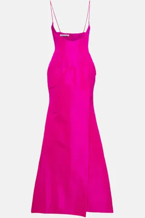 LAQUAN SMITH Scoop-front gown