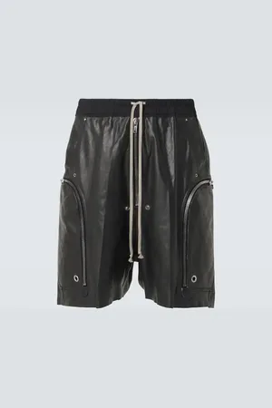 Rick Owens Leather shorts