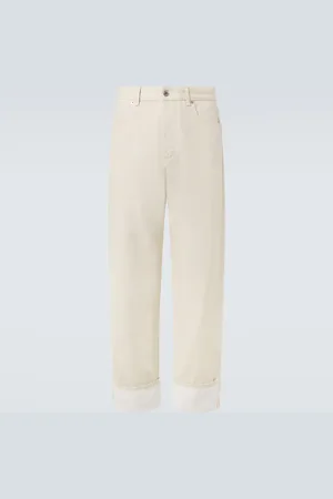 Bottega Veneta Patch-appliquÃ© wide-leg jeans