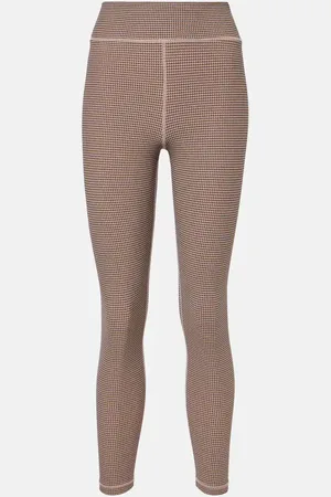 The Upside Bohemia houndstooth high-rise leggings