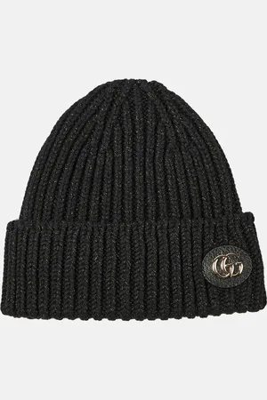 Gucci Double G wool-blend lamÃ© beanie
