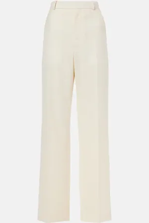 WARDROBE.NYC Low-rise wool pants