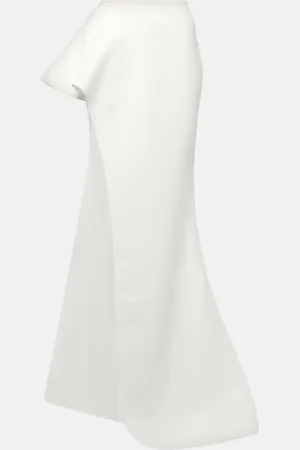 MATICEVSKI Ambience cutout crÃªpe maxi skirt