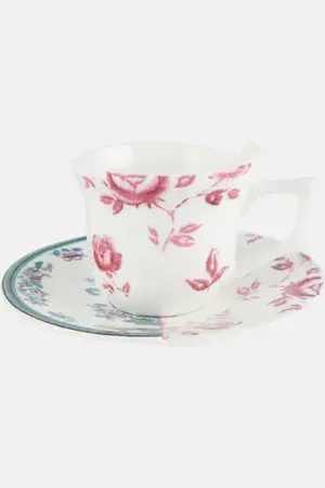 SELETTI Hybrid Leonia espresso cup and saucer set