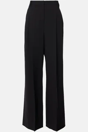 Brunello Cucinelli Wool-blend wide-leg pants