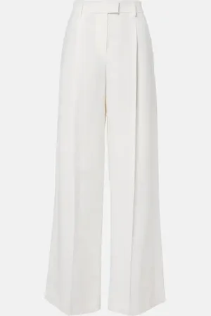 Brunello Cucinelli Monili twill wide-leg pants