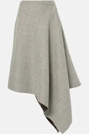 Joseph Mouline Duparc wool-blend midi skirt