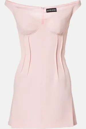DAVID KOMA Off-shoulder minidress