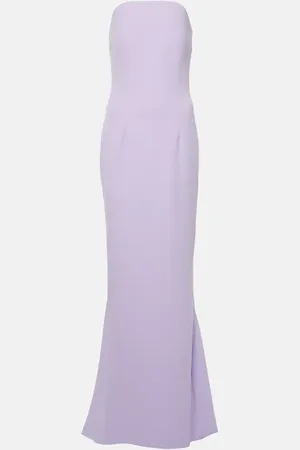 Safiyaa Sofie crÃªpe gown