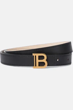 Balmain B-Belt leather belt
